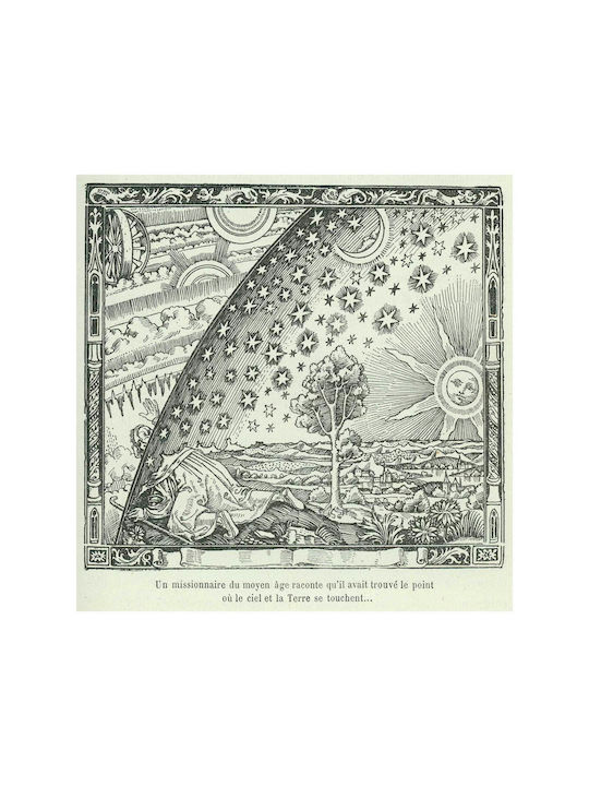 Flammarion Engraving Tablou Lemn 140x140cm