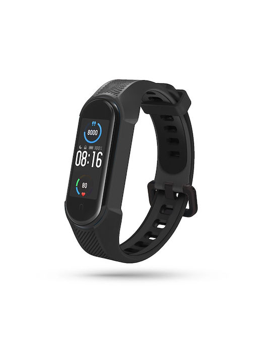 Tech-Protect Armor Strap Silicone Black (Smart Band 7) TPRBB7B