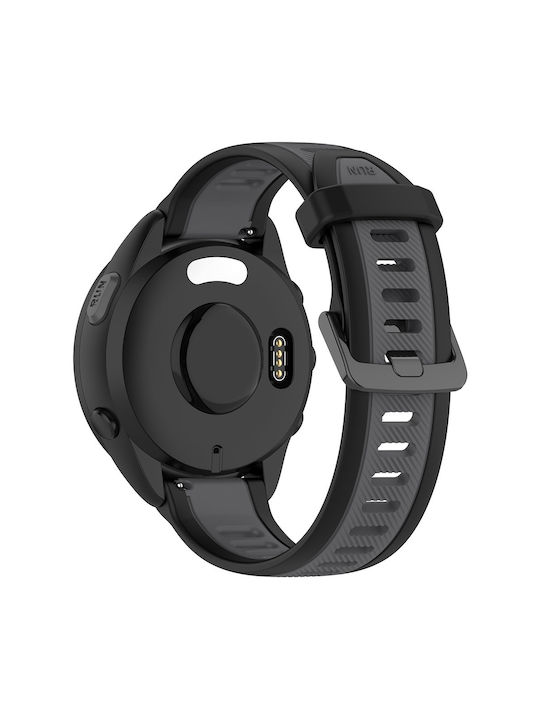 Techsuit Watchband Armband Silikon Gray (Huawei Watch GT4/GT5 41mm / GT5 Pro 42mm)