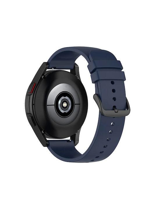 Techsuit Curea Silicon Albastru (Galaxy Watch4/5/6/7/FE/4 Classic/6 Classic/5 ProHuawei Watch GT2 / GT3 (42mm) / GT3 Pro (43mm))