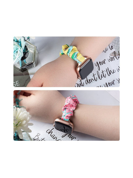 Hurtel Strap Λουράκι Υφασμάτινο Πράσινο (Apple Watch 7/6/5/4/3/2/SE (45/44/42mm))