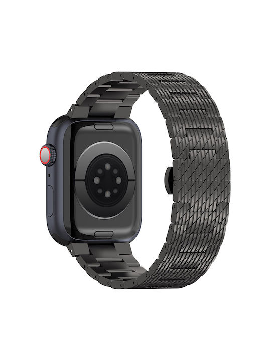 Techsuit Armband 32mm W052 Apple Watch 1 2 3 4 5 6 7 8 9 Se Se 2 38 40 41mm Schwarz