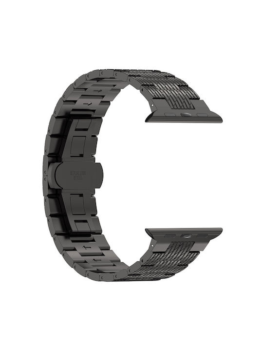 Techsuit Armband 32mm W052 Apple Watch 1 2 3 4 5 6 7 8 9 Se Se 2 38 40 41mm Schwarz