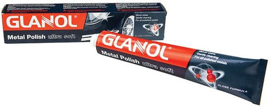 Glanol Car Polish Αλοιφή Γυαλίσματος για Μεταλλικές Επιφάνειες 100gr