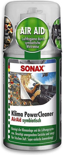 Sonax Спрей за Почистване на Автомобилен Климатик с Лимонов Парфюм 100ml