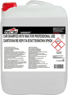 Feral Car Shampoo With Wax Autoshampoo With Wax 10lt 18635