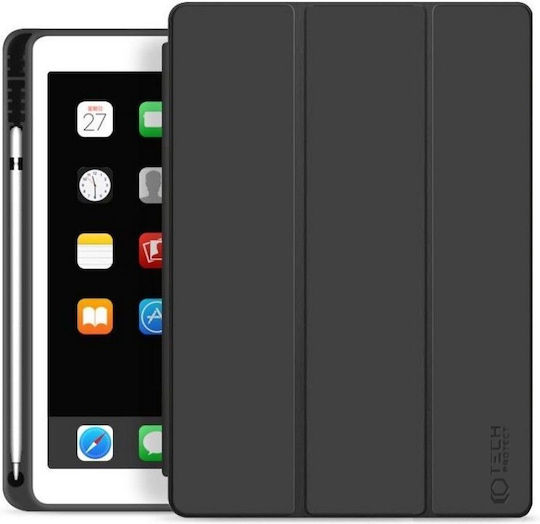 Smart Flip Cover Neagră (iPad 2019/2020/2021 10.2'')