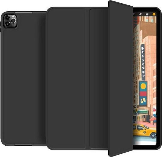 Smart Flip Cover Neagră (iPad 2019/2020/2021 10.2'')