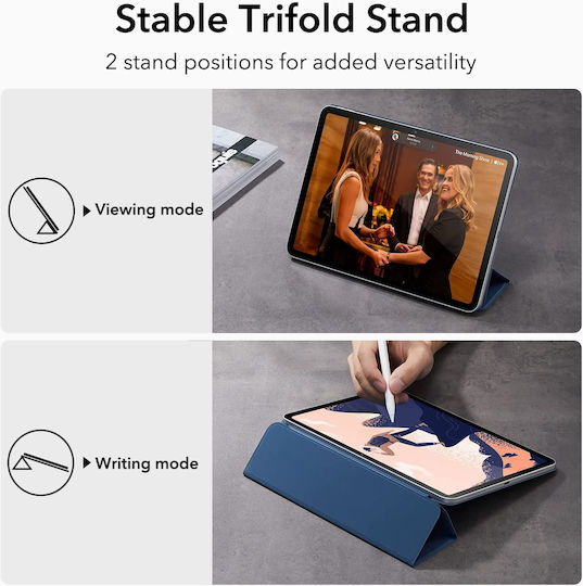 ESR Rebound Magnetic Flip Cover Navy Blue (iPad 2022 10.9'')
