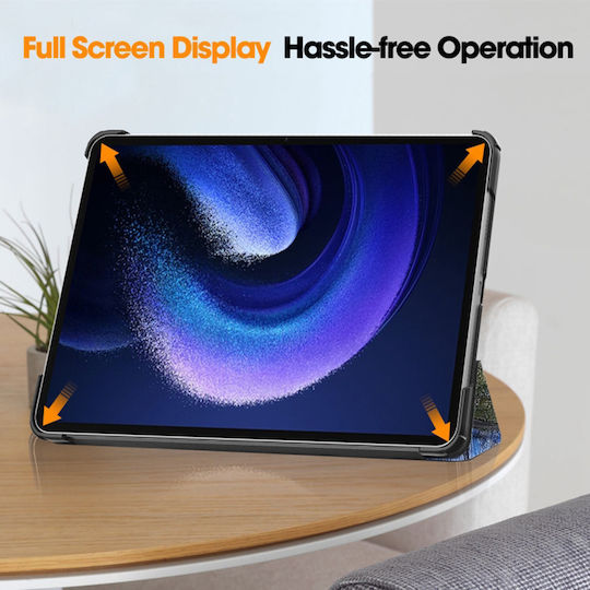 Techsuit Foldpro Флип капак Син (Xiaomi Pad 6 / Pad 6 Pro) KF2317216