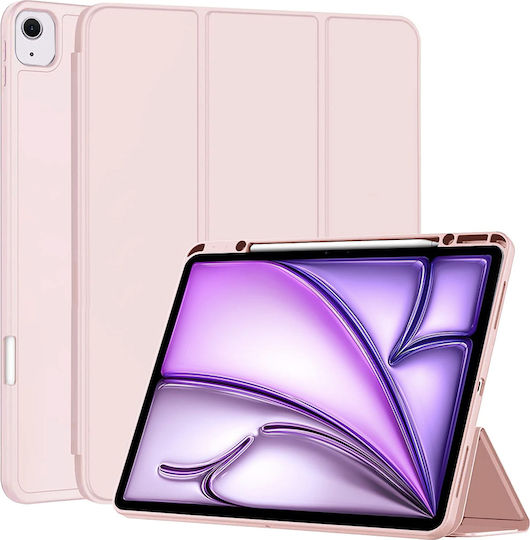 Techsuit Flip Cover Roz Pentru iPad Air 13" 2024/2025/2026