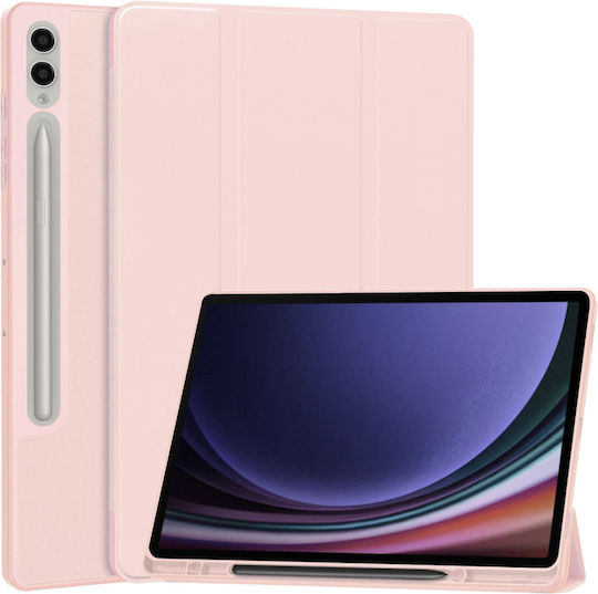 Techsuit Flip Cover Pink Samsung Galaxy Tab S9 Plus