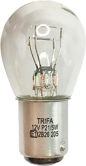 Trifa Λάμπα Αυτοκινήτου P21/5W-BAY15D-1157 12V 5W 1τμχ
