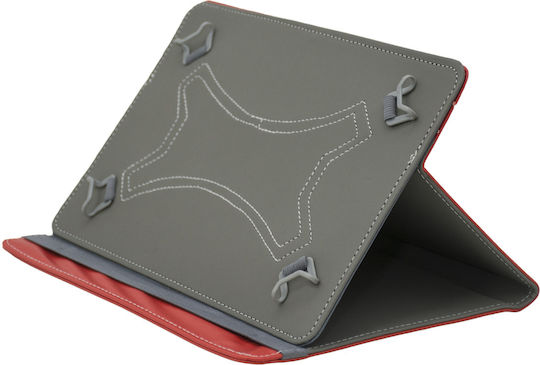 Orbi 360 Flip Cover Κόκκινη (Universal 10")