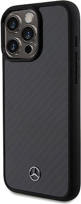 Mercedes-Benz Back Cover Plastic Black (iPhone 15 Pro Max)