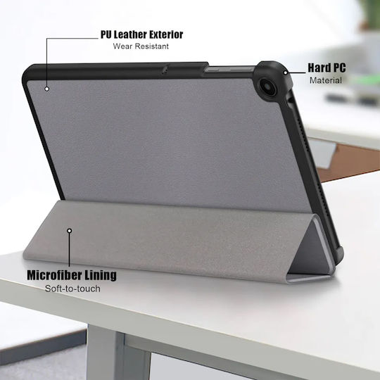 Techsuit Foldpro Flip Cover Neagră (MatePad 10.4)