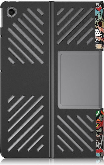 Techsuit Flip Cover Mehrfarbige Lenovo Tab Plus