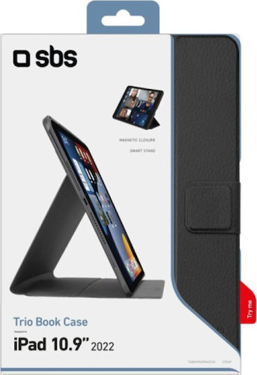 SBS Flip Cover Black for iPad Pro 2022 12.9''
