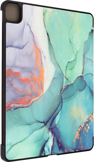 Techsuit Flip Cover Green Tablet Case iPad Air 13" 2024/2025/2026