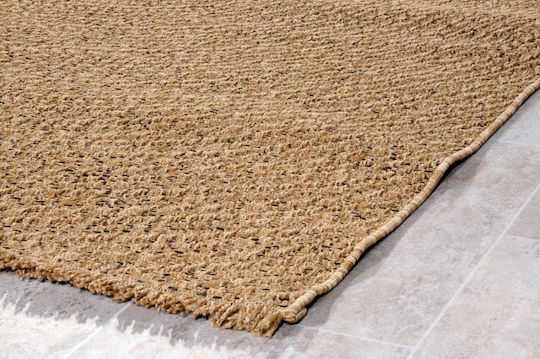 Tzikas Carpets Kenzzi 05004 Teppich Außenbereich Rechteckig Synthetisch,Polyester/Cotton/Leather Braun