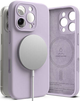 Ringke Magnetic Back Cover Silicone Purple (iPhone 16 Pro)