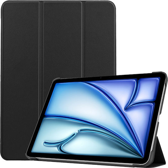 Techsuit Flip Cover Μαύρη (iPad Air 13" 2024/2025/2026)