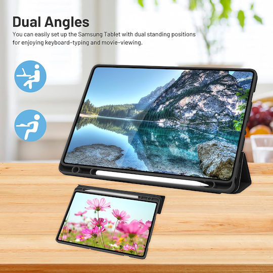 Techsuit Klappdeckel Robust Hellblaa (Samsung Galaxy Tab A9 Plus)