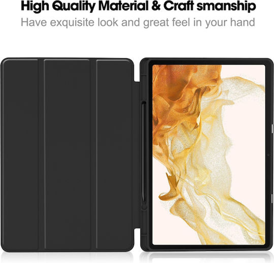 Techsuit Flip Cover Μωβ (Samsung Galaxy Tab S8 Ultra)