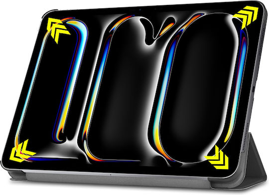 Techsuit Flip Cover Neagră (iPad Pro 2024 11")