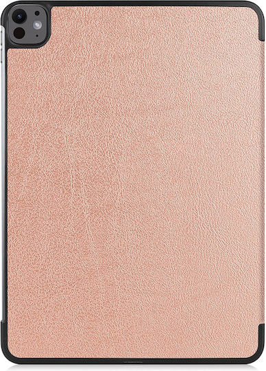 Techsuit Flip Cover Ροζ Χρυσή (iPad Pro 2024 13")