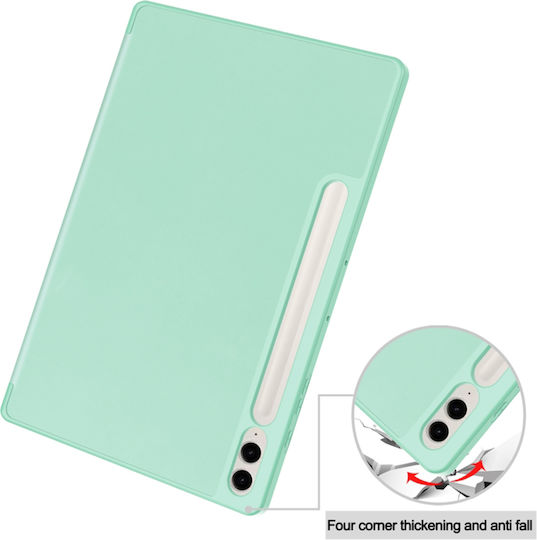 Techsuit Флип Капак Лилав Samsung Galaxy Tab S9 Plus