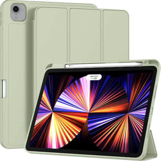 Techsuit Durable Green Flip Cover (iPad Pro 2018 11" / iPad Pro 2020 11" / iPad Pro 2021 11" / iPad Pro 2022 11'')
