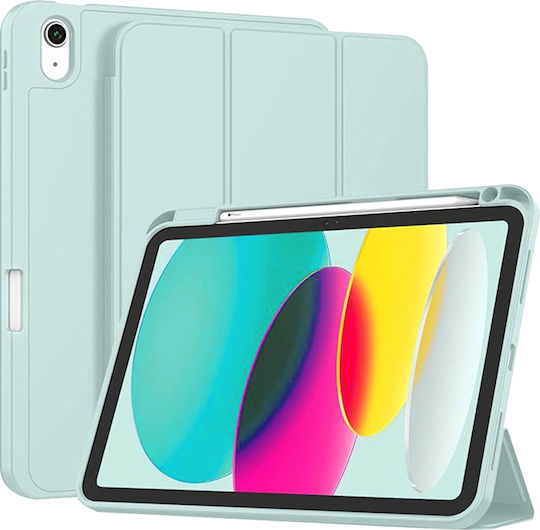 Techsuit Flip Cover Rezistentă Albastru deschia (iPad 2022 10.9'' - iPad 2022 10,9" / iPad 2025 11")