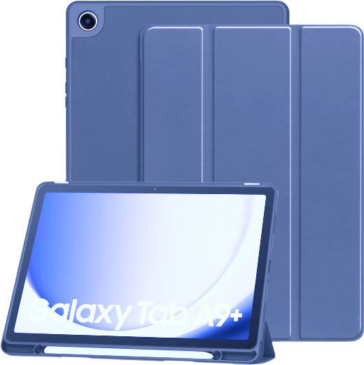 Techsuit Klappdeckel Robust Lila (Samsung Galaxy Tab A9 Plus)