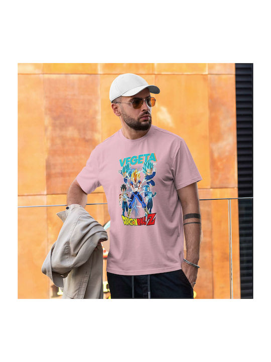 T-shirt Dragon Ball Pink Cotton