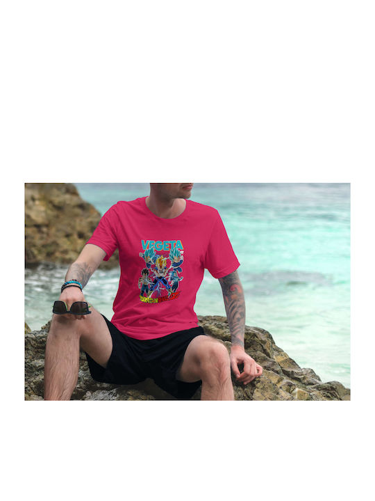 T-shirt Dragon Ball Fuchsia Cotton