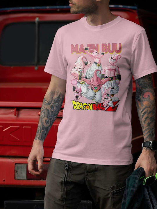 From T-shirt Dragon Ball Rosa Baumwolle