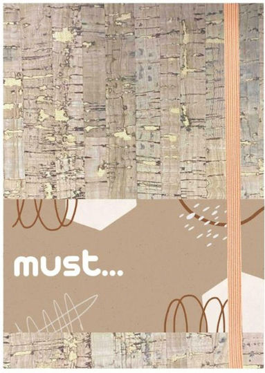 Must Carnet 96 Foi cu Elastic (Culori diverse)