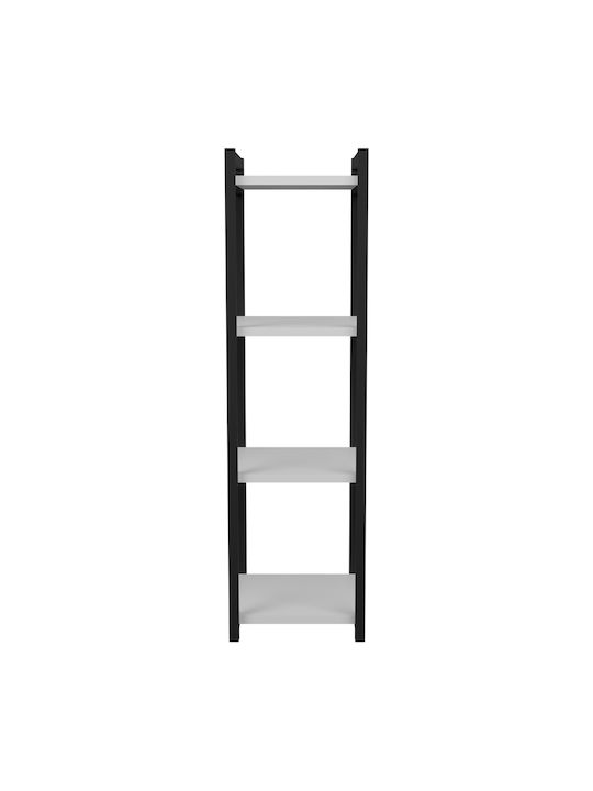 Bookcase Harvey Black-White 33x28x100cm