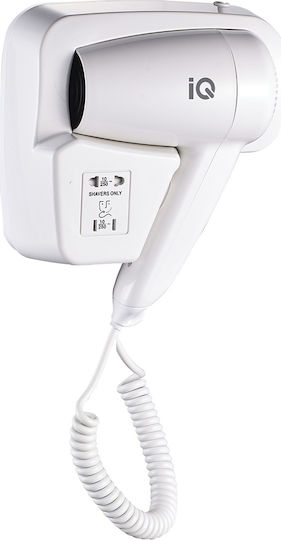 IQ White Hotel Hair Dryer 1.1kW
