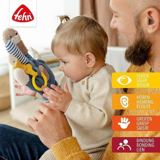 Fehn Βρεφικό Παιχνίδι Otter Theo από Ύφασμα με Μουσική και Ήχους για Νεογέννητα