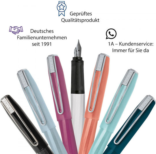 Writing Pen Medium Silver
