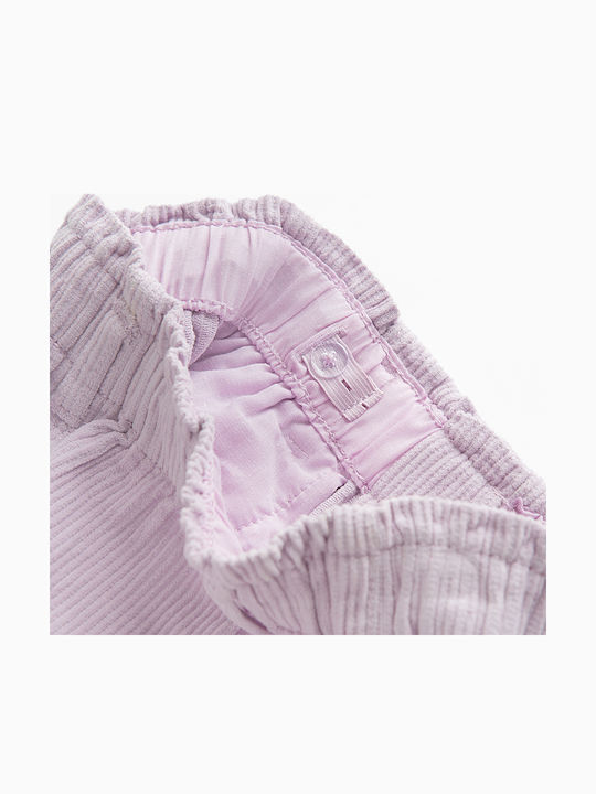 Kids' Corduroy Skirt Purple