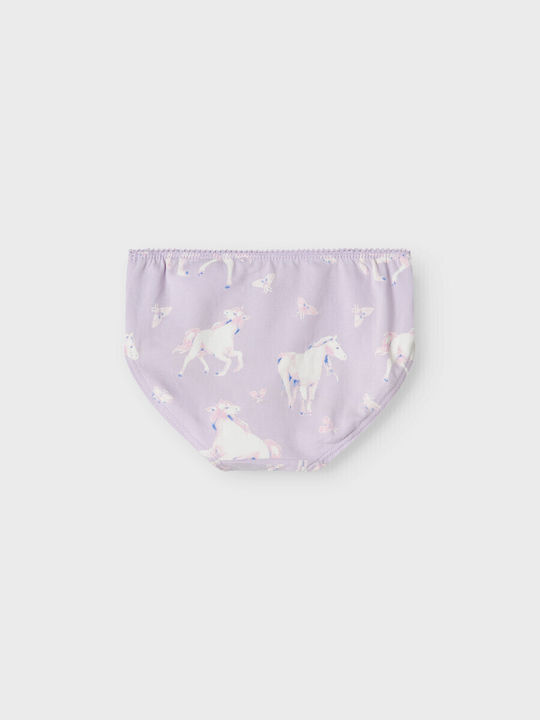 Name It Kids' Set with Briefs Lilac 3pcs