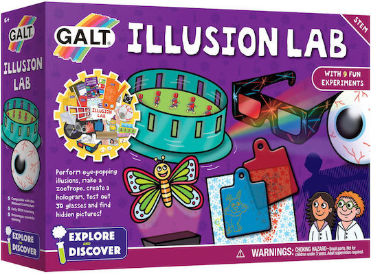 Galt Toys Illusion Lab Lernspiel Experimente