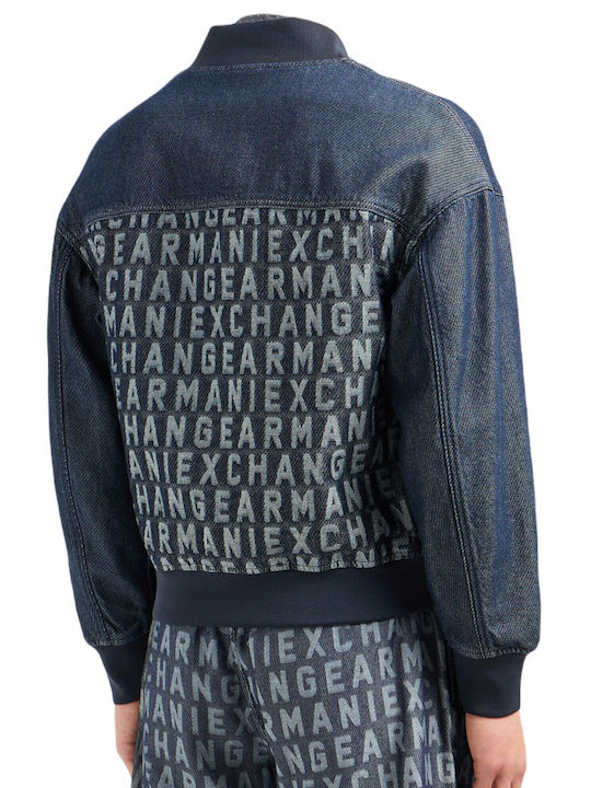 Armani Exchange Μπουφάν Bomber Μπλε