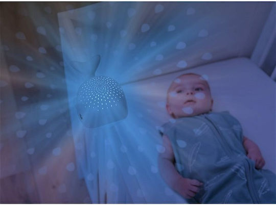 Zazu Sleep Toy with Music, Light, and Sounds for 0++ Months Whale