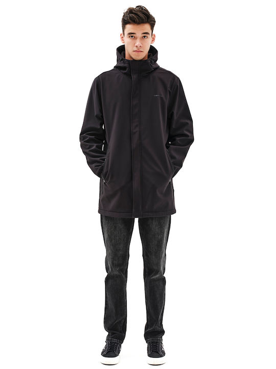 Winter Jacke Parka Schwarz