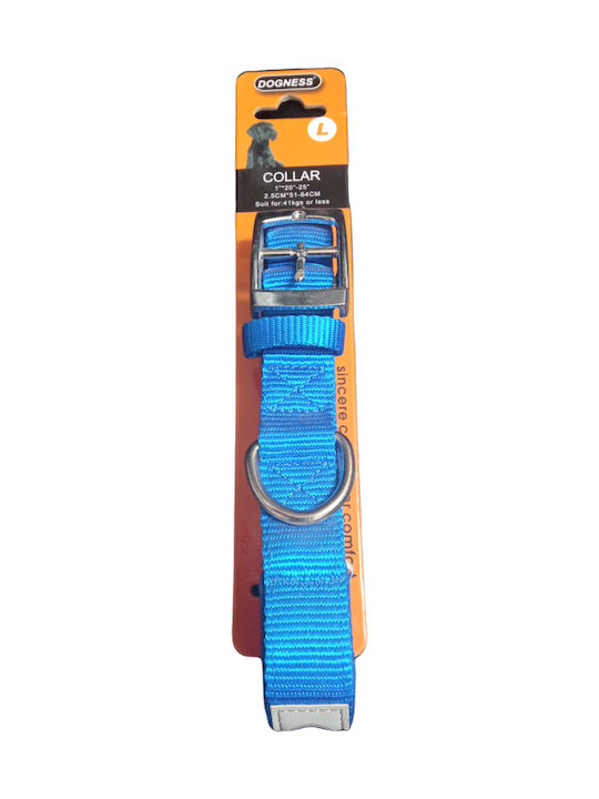 Donald Pet Care Dogness Dog Collar in Blue color Large