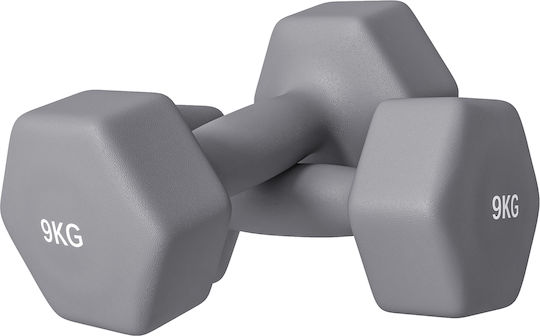 Sportnow Haltere Hexagonale 1 x 9kg